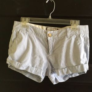 Abercrombie & Fitch pin stripe shorts